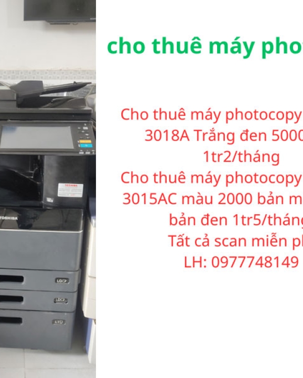 cho thuê máy photocopy quận 5 giá rẻ T1 2026
